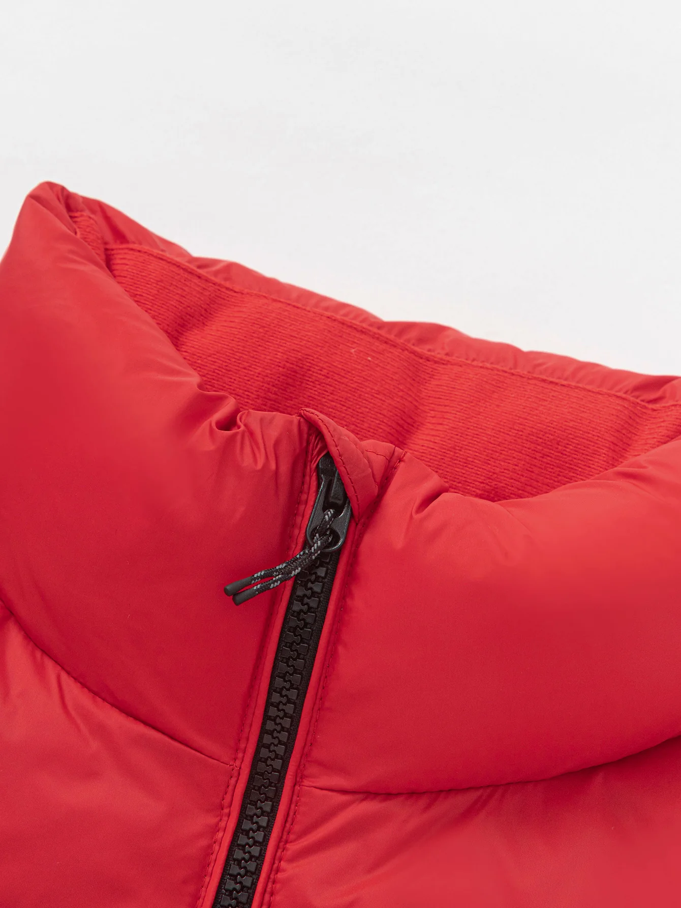 Unisex Parent-Child Stand-Up Collar Contrast Color Down Jacket - Image 24