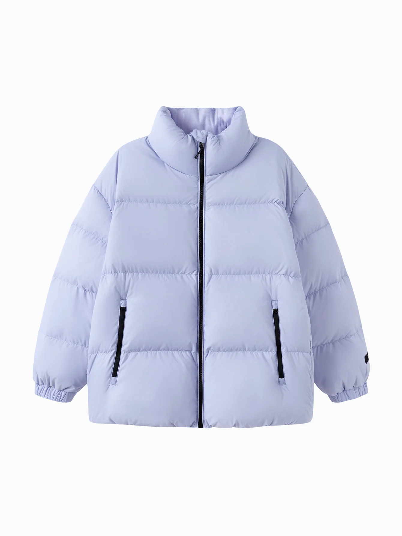 Unisex Parent-Child Stand-Up Collar Contrast Color Down Jacket - Image 28