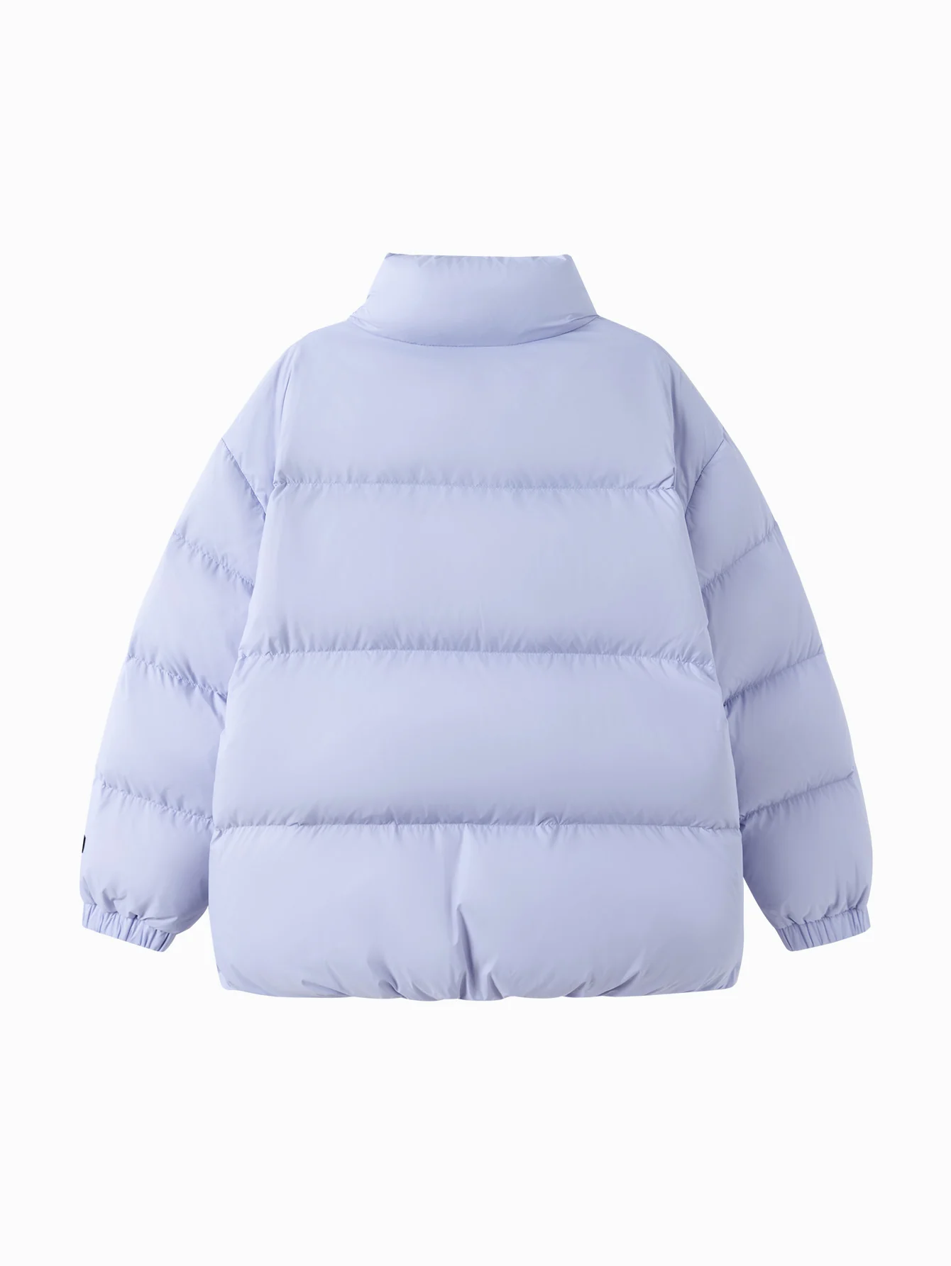 Unisex Parent-Child Stand-Up Collar Contrast Color Down Jacket - Image 29