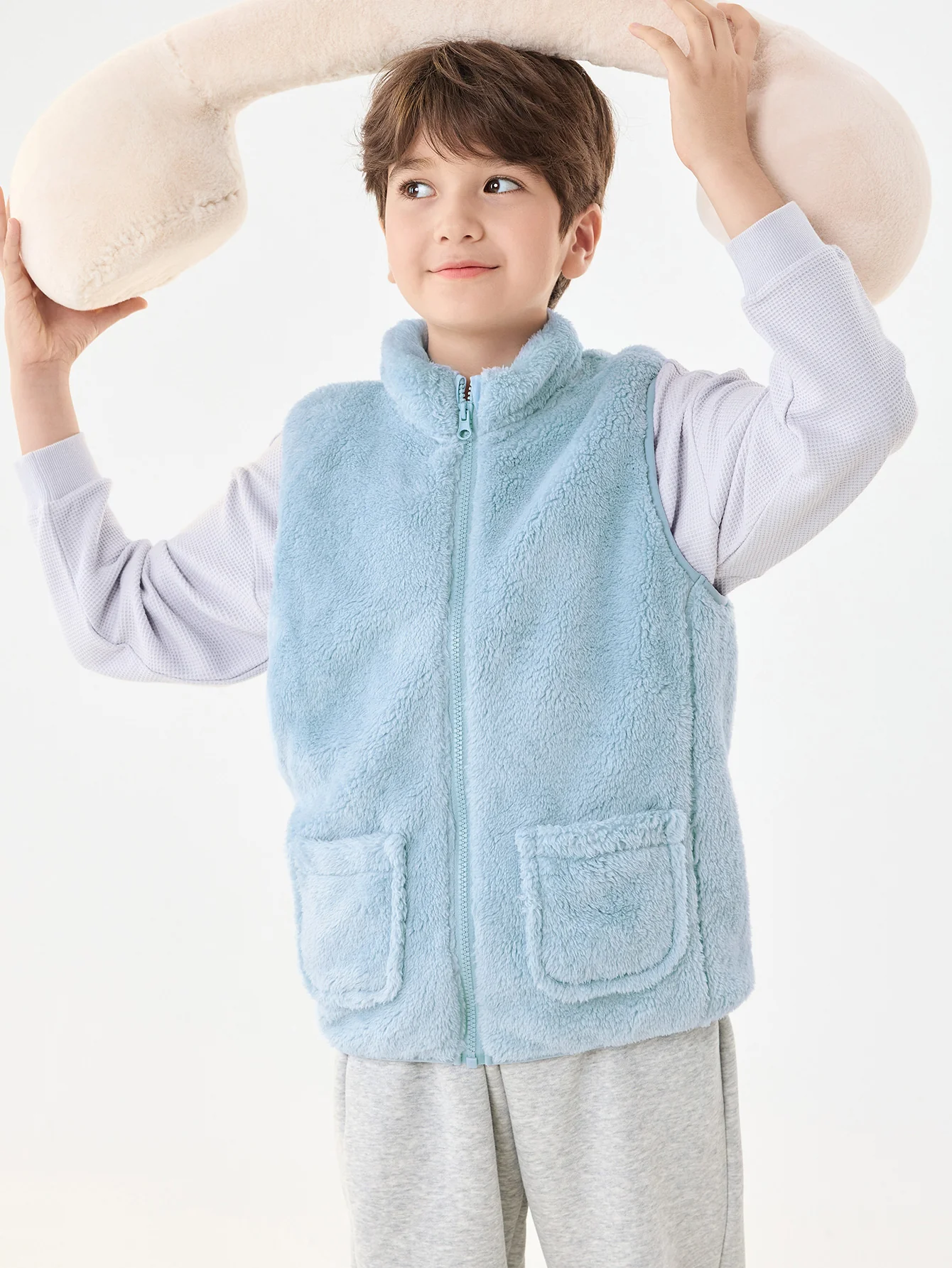 Unisex Toddler And Kid Basic Vest Home - Image 25
