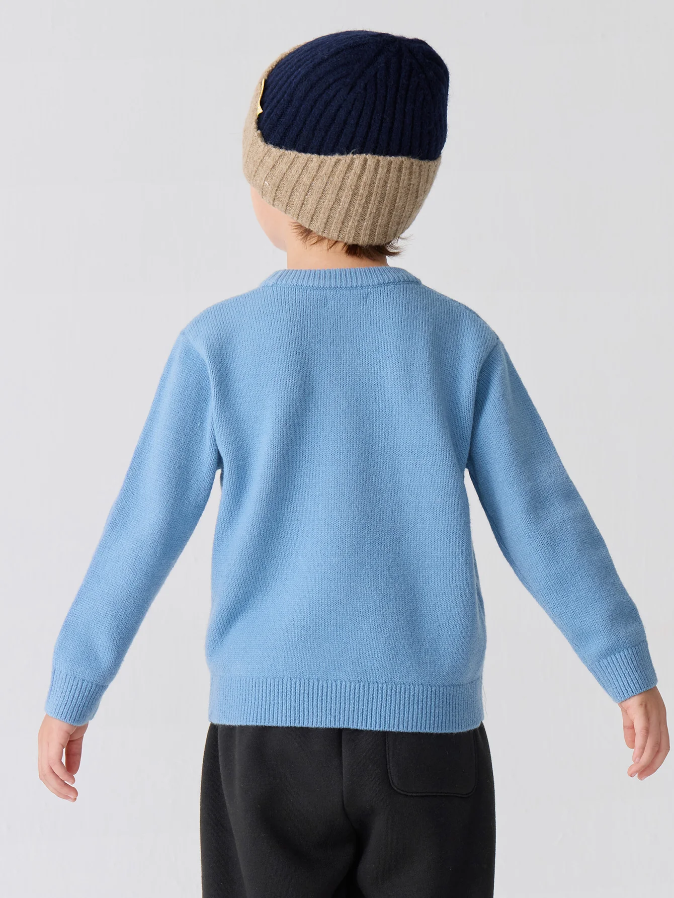 Unisex Toddler And Kid Multi-Color Star Embroidered Sweater - Image 25