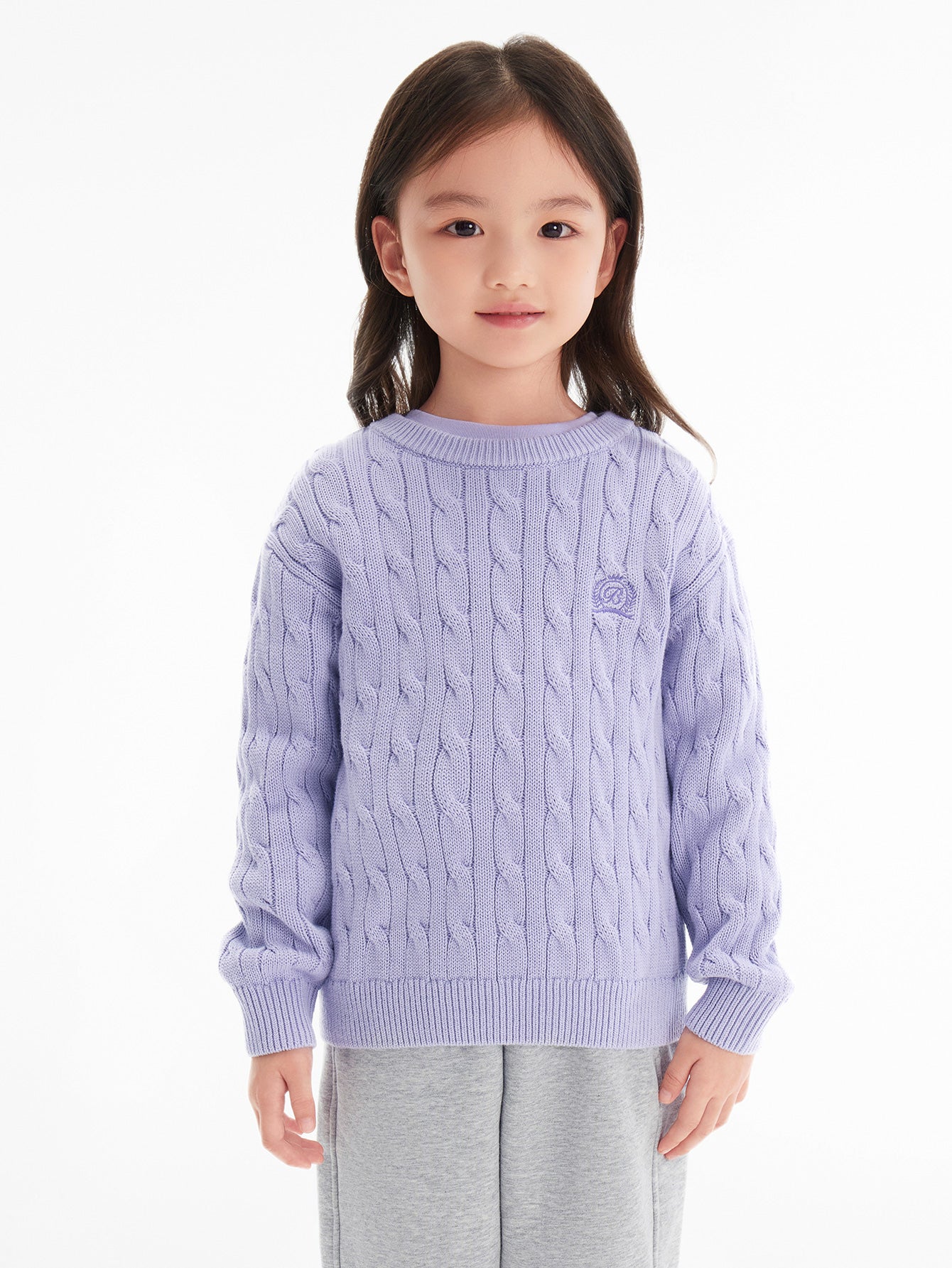 Unisex Toddler And Kid Multicolor Preppy Embroidered Sweater - Image 13