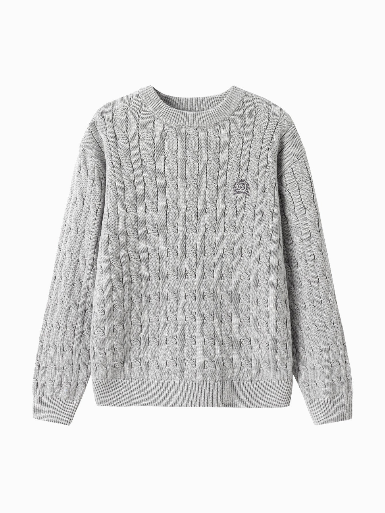 Unisex Toddler And Kid Multicolor Preppy Embroidered Sweater - Image 4