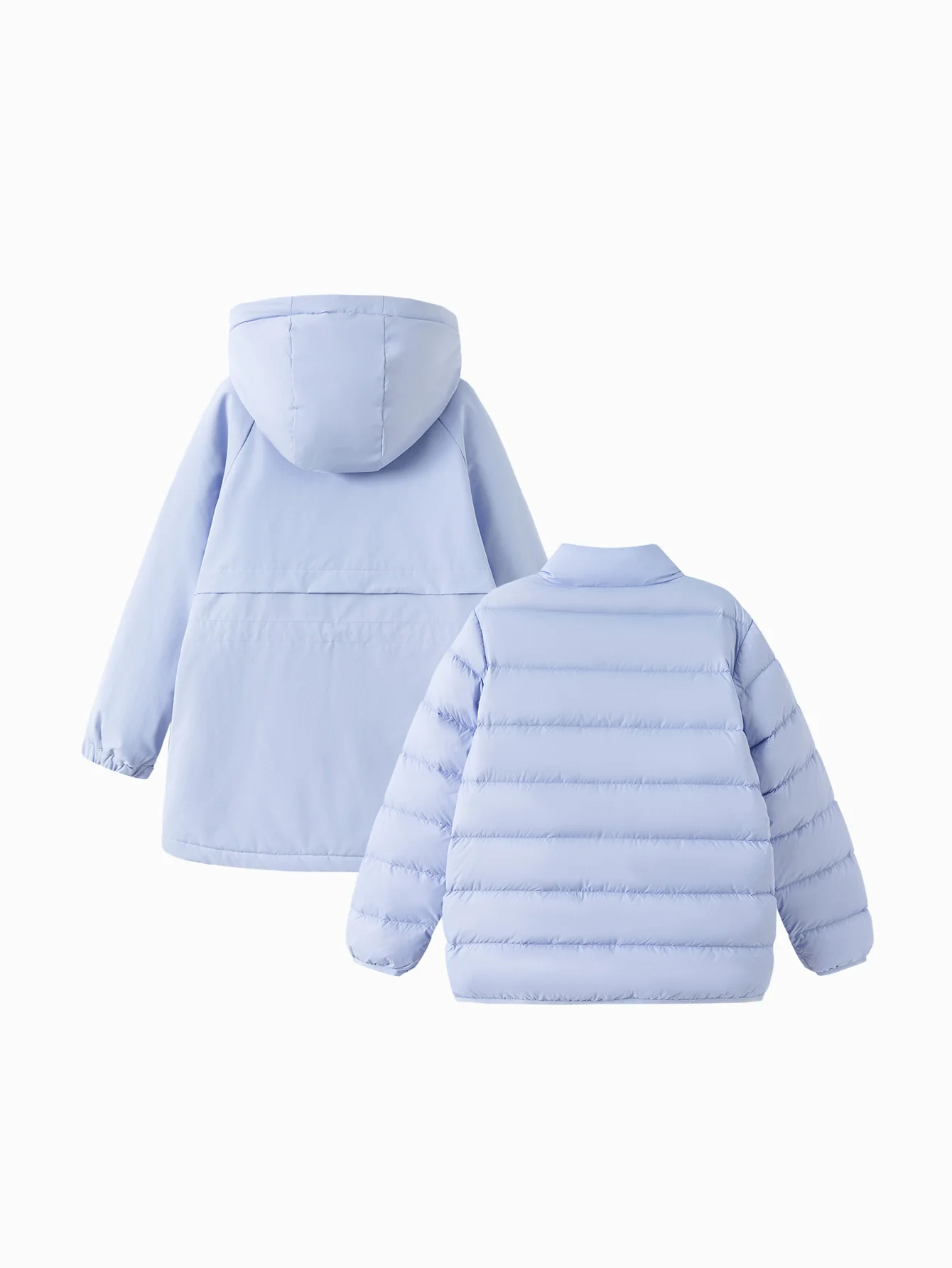Unisex Toddler And Kid Silhouette Graphic Print Down Jacket - Image 17