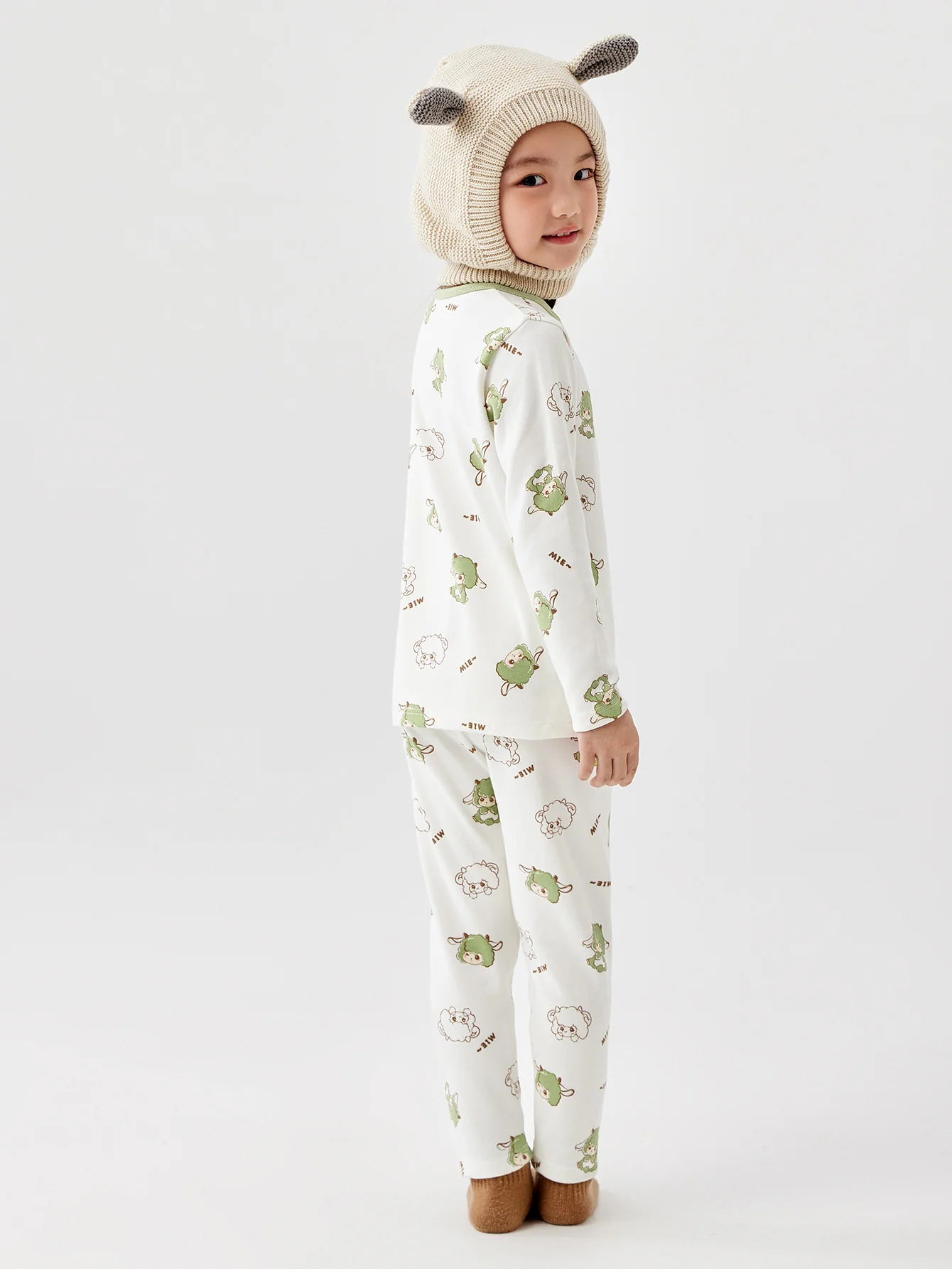 Unisex Toddler Cartoon Ancient Poetry Pattern Home Wear - Image 16
