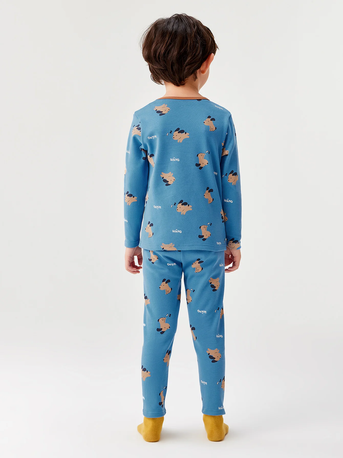 Unisex Toddler Cartoon Ancient Poetry Pattern Home Wear - Image 9