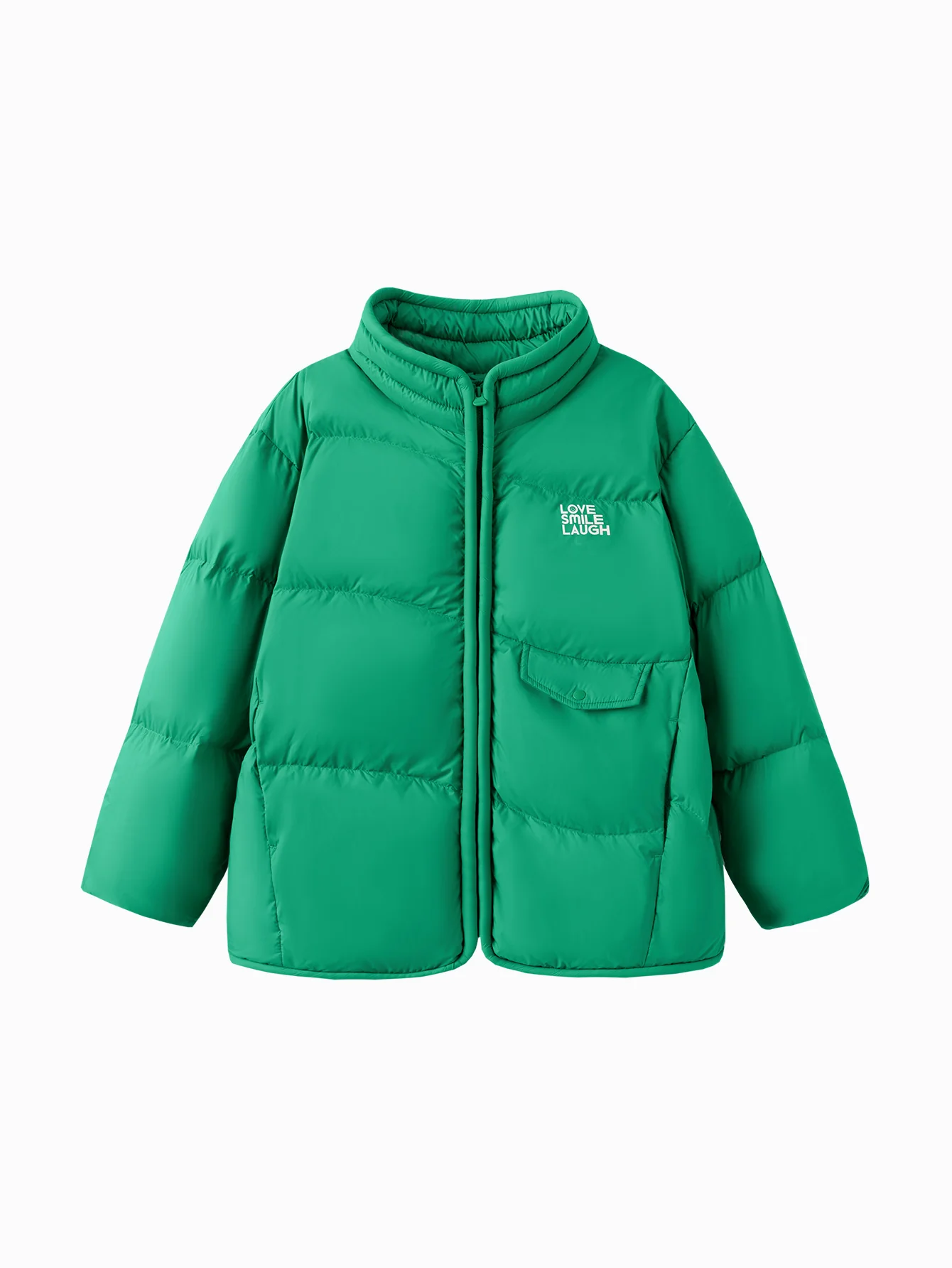 Unisex Toddler Dopamine Color Block Print Down Jacket - Image 10