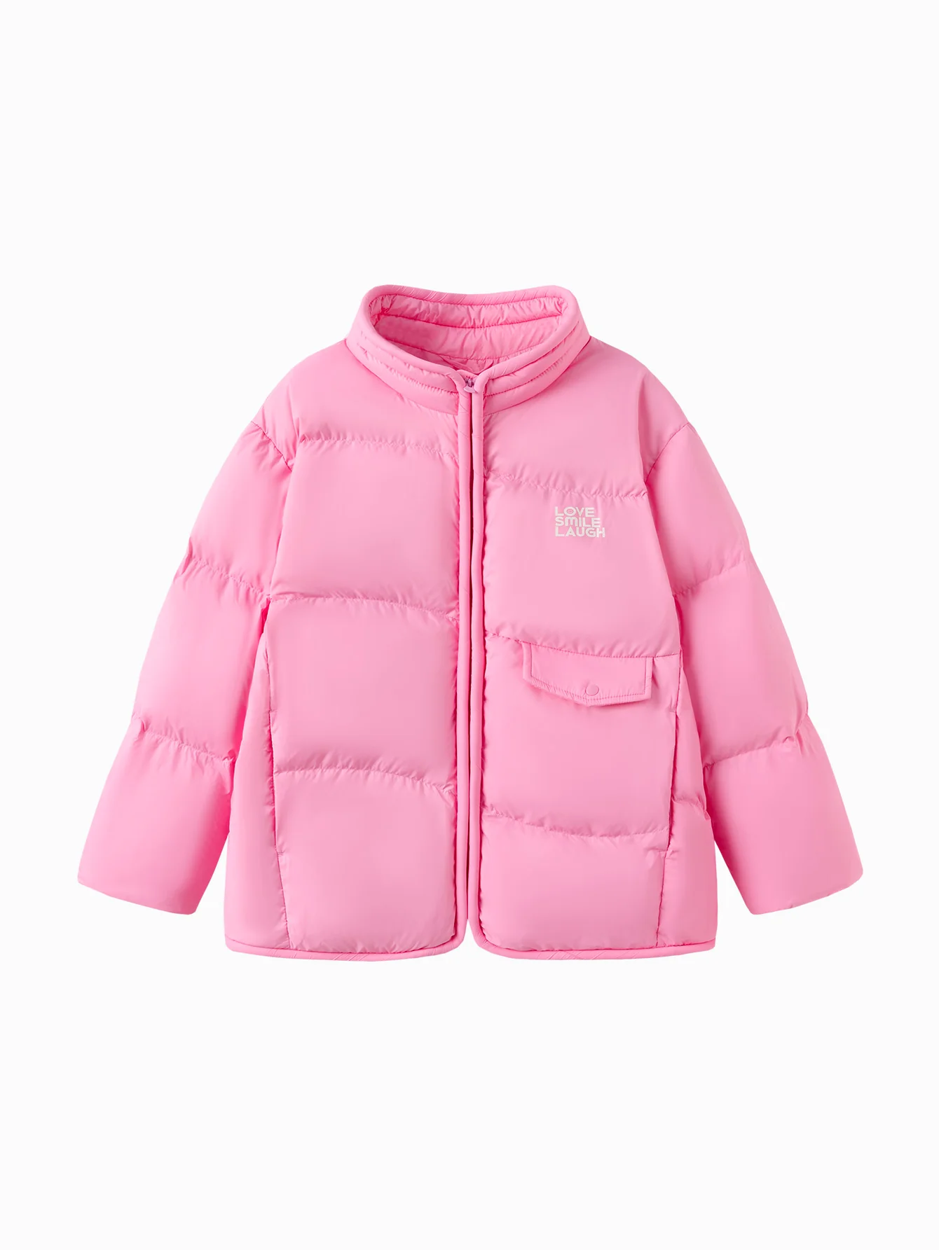 Unisex Toddler Dopamine Color Block Print Down Jacket - Image 16
