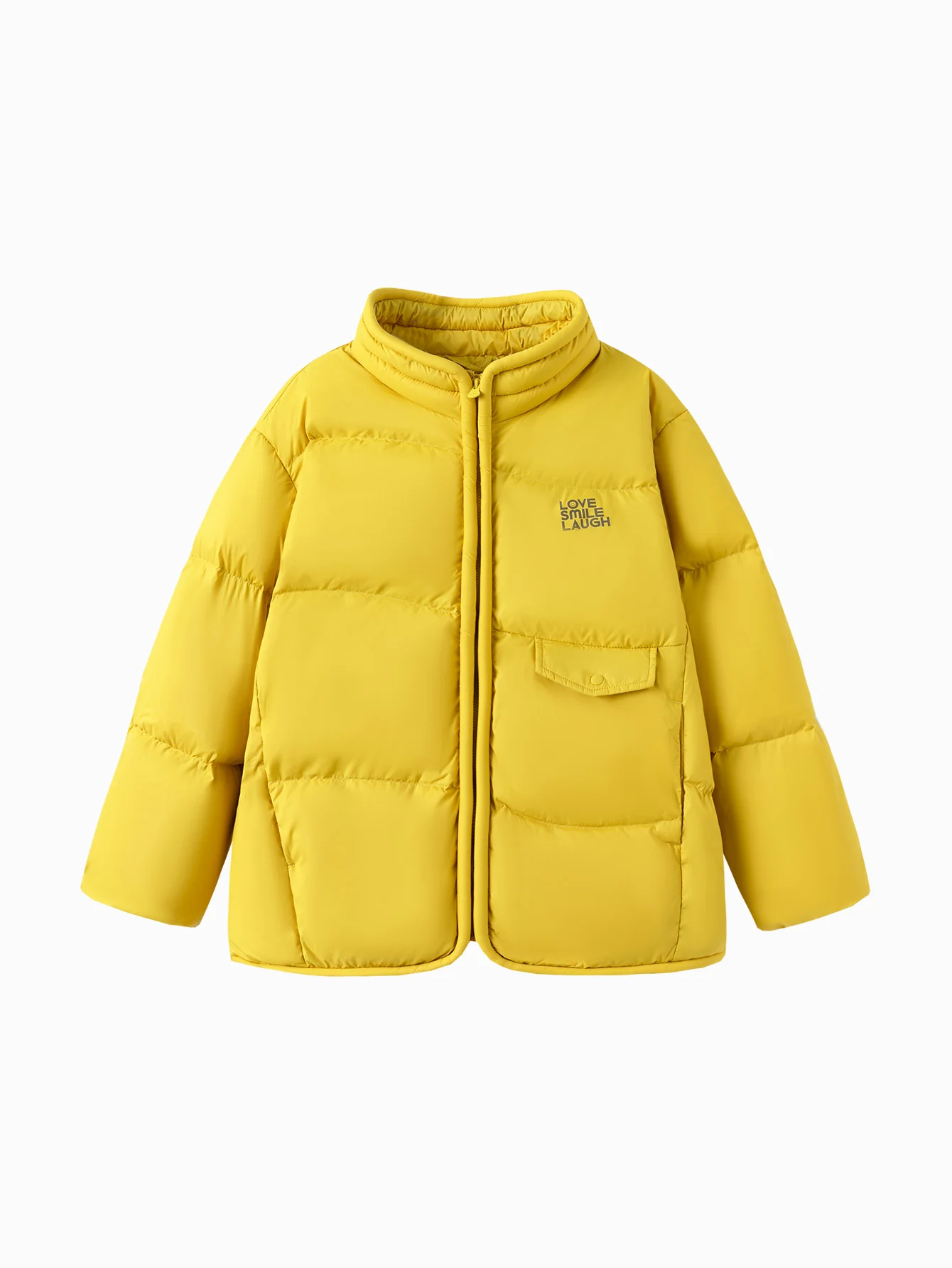Unisex Toddler Dopamine Color Block Print Down Jacket - Image 4