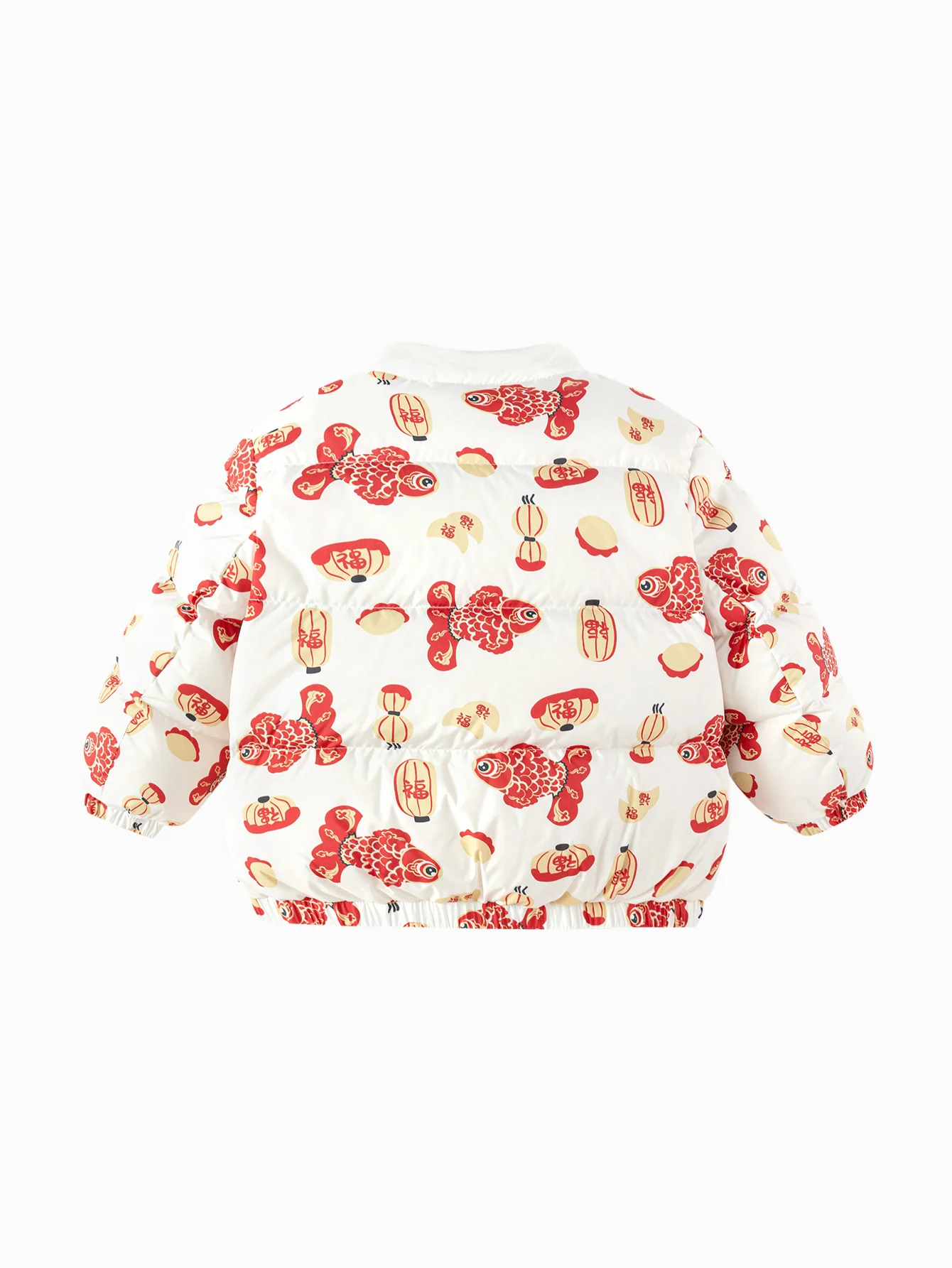 Unisex Toddler New Year Button Down Jacket - Image 5
